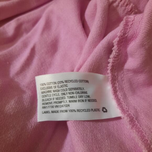 Future Collective Womens Sleeveless Pink Denim Corsett With Flounce Hem Size XXL - Picture 6 of 7